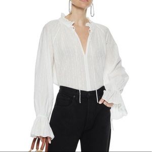 NILI LOTAN THELINA BLOUSE XS